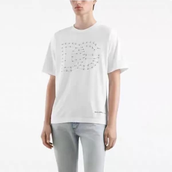 돌체앤가바나 남성 반팔 티셔츠 - Dolce&Gabbana Mens Round Tshirt… - 1