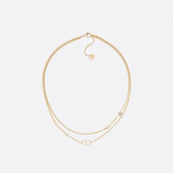디올 여성 골드 네크리스 - Dior Womens Gold Necklace - acc454… - 1