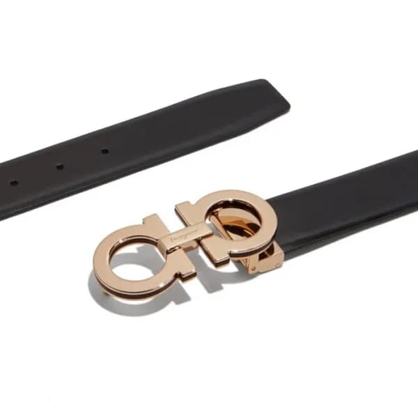 살바토레 페라가모 남성 간치니 벨트 - Ferragamo Mens Gancini Belt … - 1