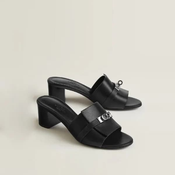 에르메스 여성 지지 50 켈리 버클 뮬 - Hermes Womens Gigi 50 Kell… - 1