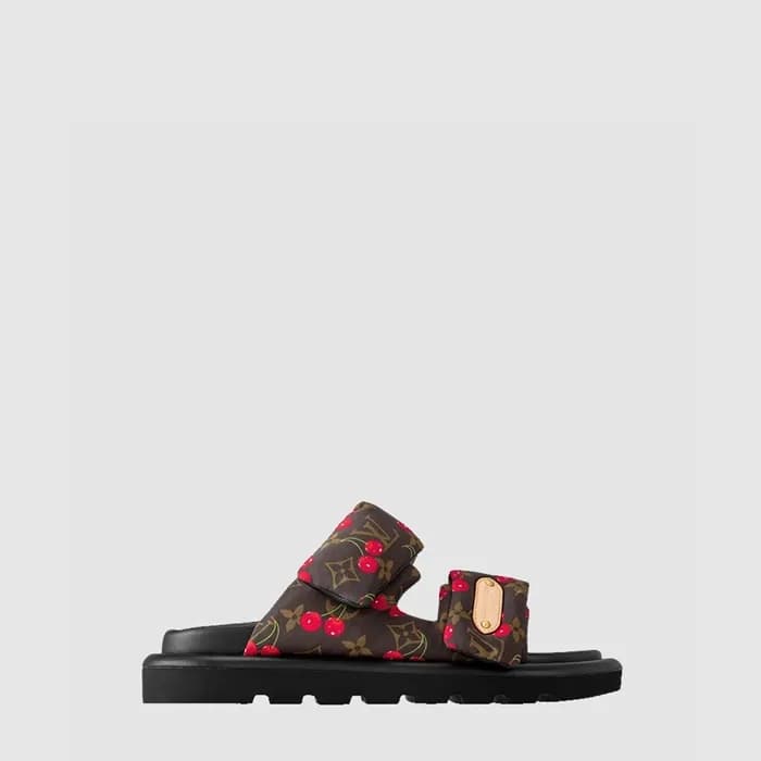 루이비통 여성 풀 필로우 컴포트 뮬 - Louis vuitton Womens Full Pi… - 1