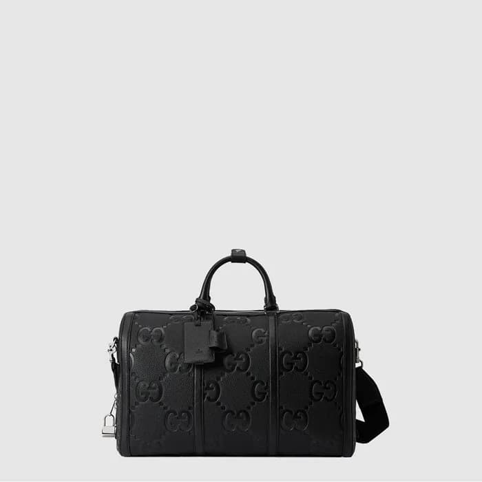 구찌 남성 점보 GG 스몰 더플백 - Gucci Mens Jumbo GG Small Duf… - 1