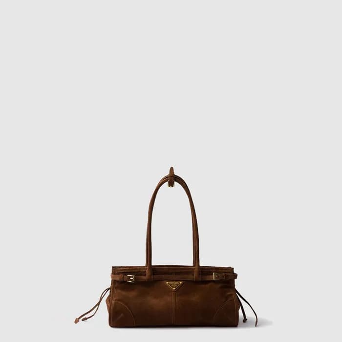 프라다 여성 보니 미디엄 가죽 핸드백 1BA426 - Prada Womens Bonnie … - 1