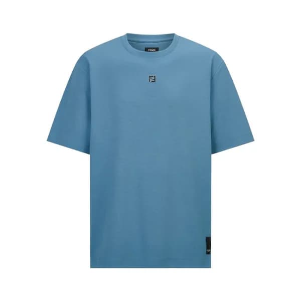 펜디 남성 라운드 반팔 티셔츠 - Fendi Mens Round Tshirt - fec13… - 1