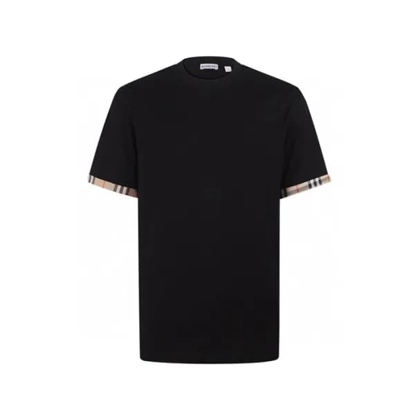 버버리 남성 라운드 반팔 티셔츠 - Burberry Mens Round Tshirt - b… - 1