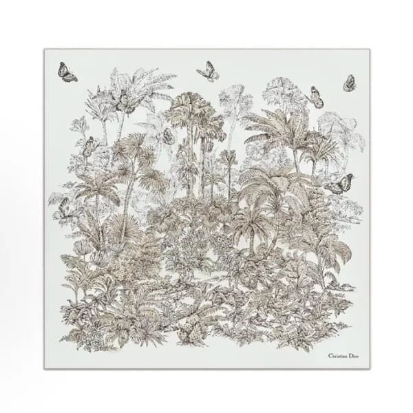 디올 여성 스퀘어 스카프 - Dior Womens Square Scarf - acc7145… - 1