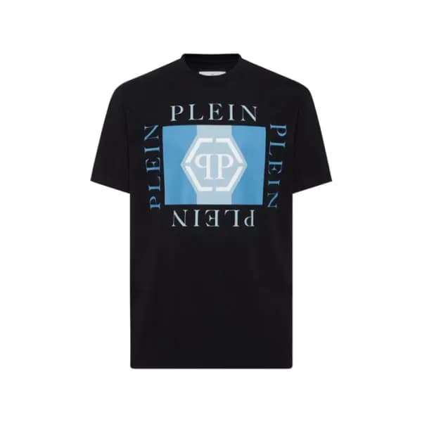 필립플레인 남성 라운드 반팔티 - Philipp-plein Mens Round Tshirt… - 1