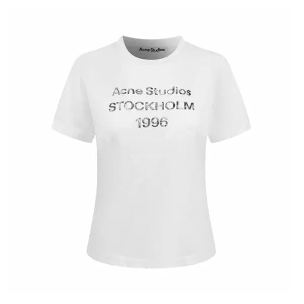 아크네 여성 크루넥 반팔티 - Acne Womens Round Tshirt - anc150… - 1