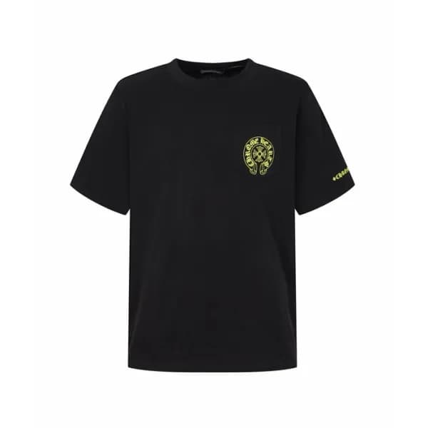 크롬하츠 남성 라운드 반팔티 - Chrom Hearts Mens Round Tshirt -… - 1