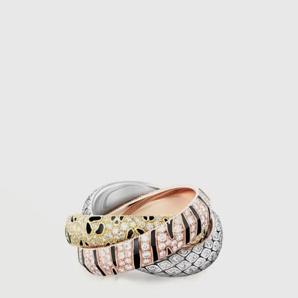 까르띠에 여성 트리니티 링 - Cartier Womens Trinity Ring - acc… - 1