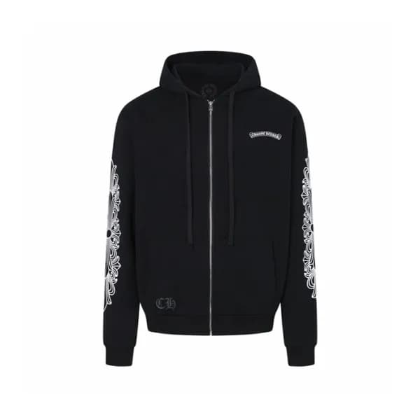 크롬하츠 남성 집업 후드티 - Chrom hearts Mens Zip Up Hooded - chc17279x - 1
