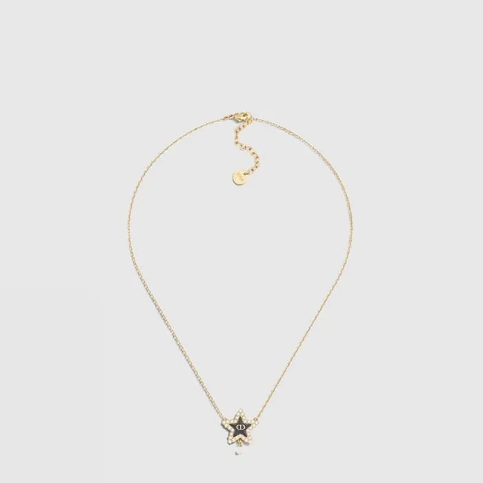 디올 여성 쁘띠 CD 럭키 바로크 네크리스 - Dior Womens Petit CD Lucky Baroque Necklace - acc9888x - 1