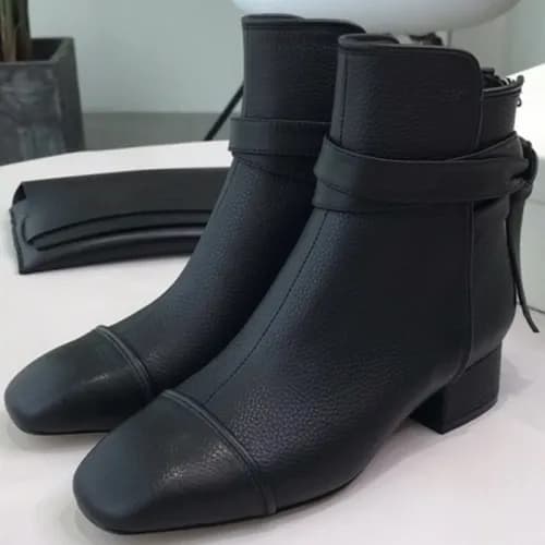 ALEXANDRE BIRMAN 2018 LADIES LEATHER ANKLE BOOTS -…