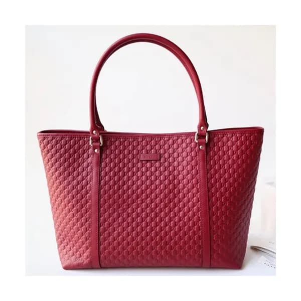 Gucci Micro Ssima Women Shopper Bag,41CM - 구찌 마이크로… - 1