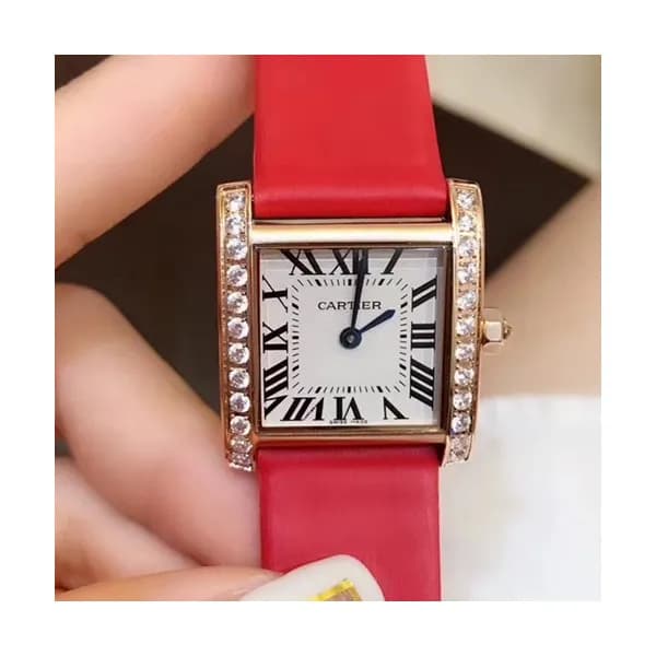 CARTIER LADIES TANK VERSION SWISS QUARTZ MOVEMENT … - 1