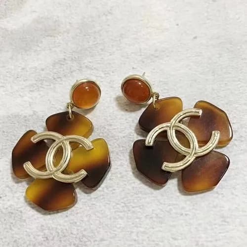 CHANEL Yellow Gold Earring - 샤넬 여성용 18k도금 옐로우 골… - 1