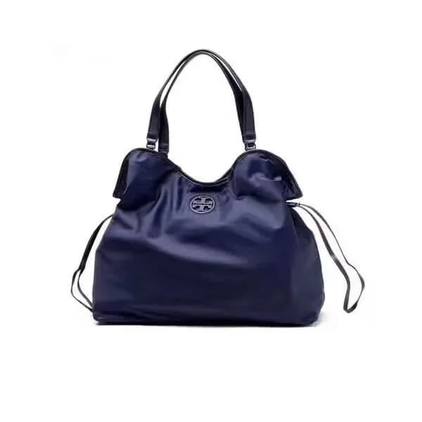 Tory Burch Scout Nylon Slouchy Satchel Tote Shoppe… - 1
