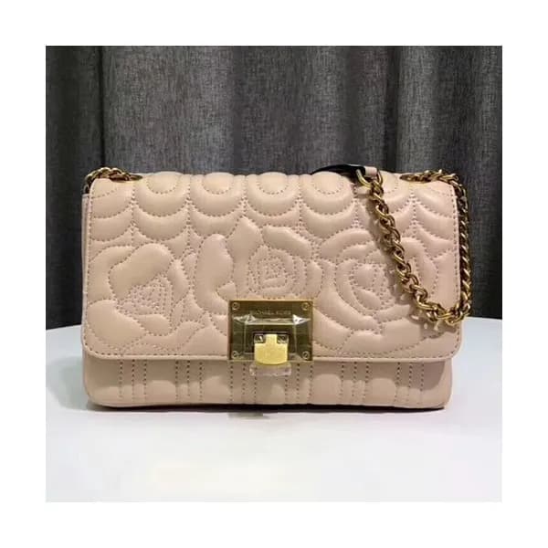 Michael Kors 2018 Leather Chain Shoulder Bag, 26CM… - 1