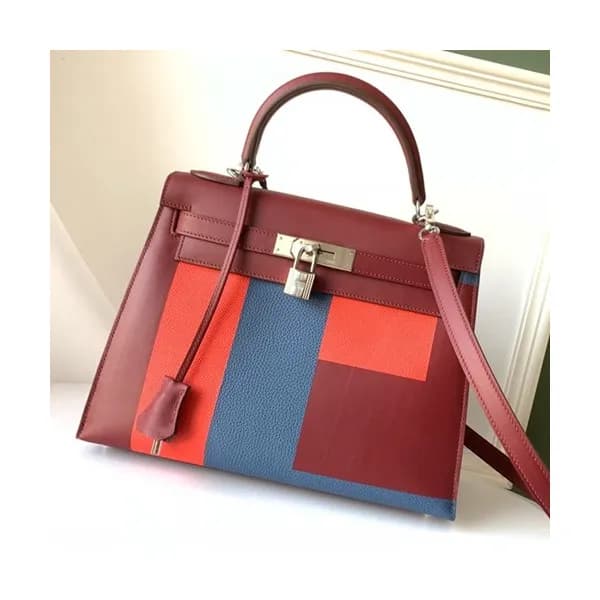 Hermes Kelly Leather Tote Shoulder Bag ,28cm - 에르메… - 1