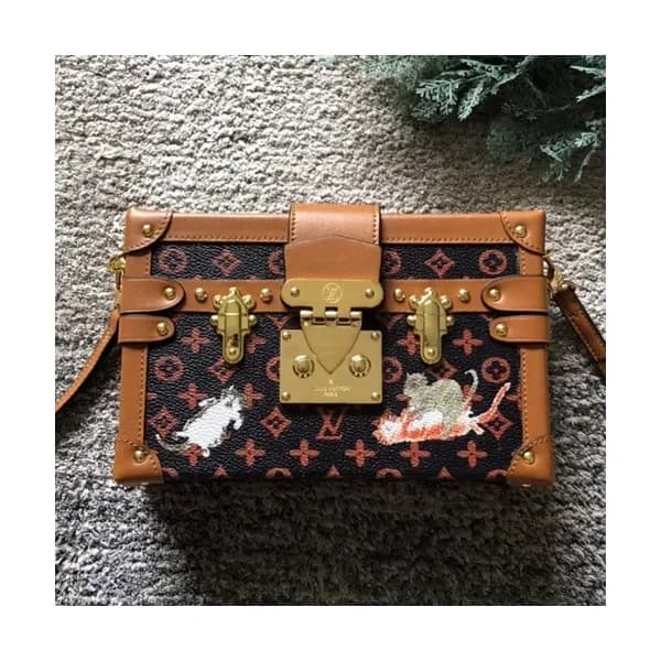 Louis Vuitton Monogram Petite Malle Shoulder Bag,2… - 1