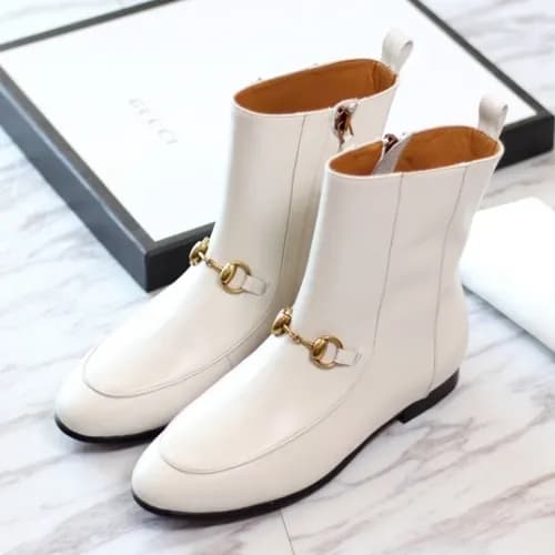 Gucci 2018 Ladies Horsbit Leather Ankle Boots - 구… - 1