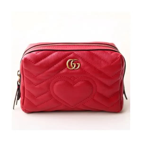 Gucci Marmont Matlase Pouch Clutch Bag,16CM - 구찌 마… - 1