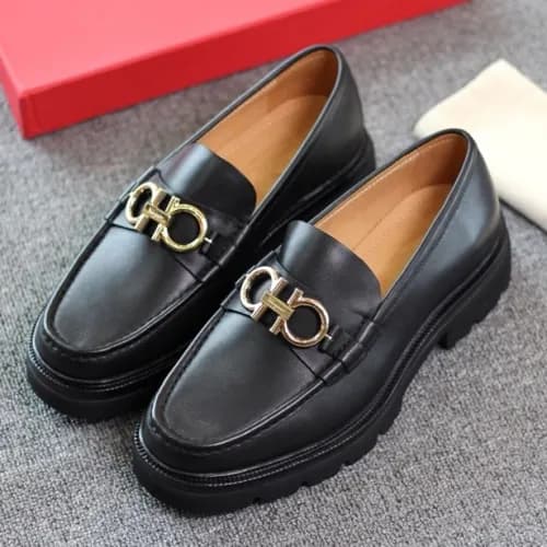Ferragamo 2018 Mens Gancini Leather Loafer - 페라가모 … - 1