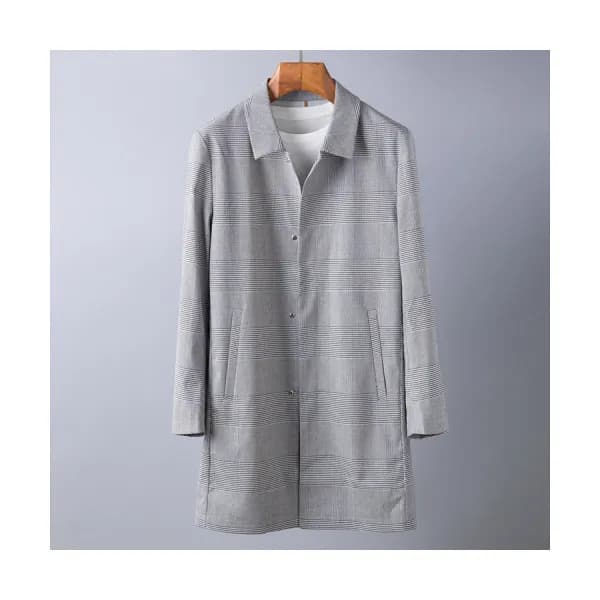 Burberry 2019 Mens Classic Business Cotton Coat - … - 1