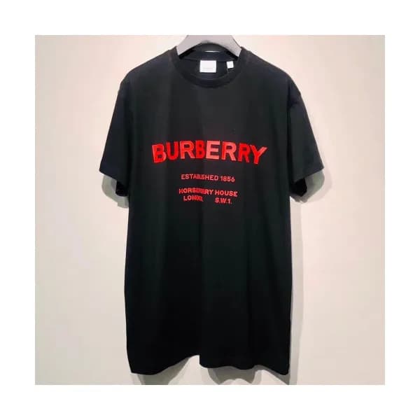 Burberry 2019 Couple Classic Printing Logo Cotton … - 1
