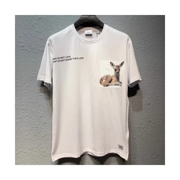 Burberry 2019 Couple Classic Printing Logo Cotton … - 1