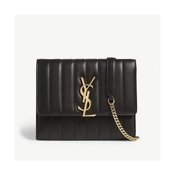 Saint Laurent 2019 Vicky Chain Wallet Shoulder Bag… - 1