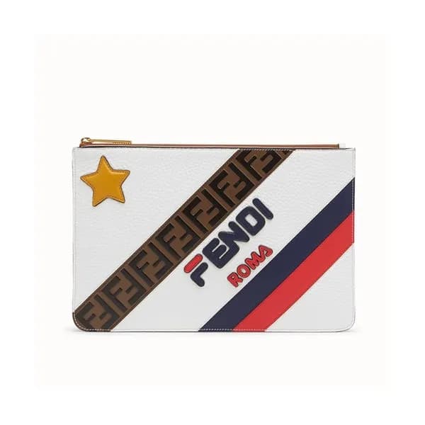 Fendi 2019 Leather Clutch Bag ,29.5CM - 펜디 2019 레더… - 1
