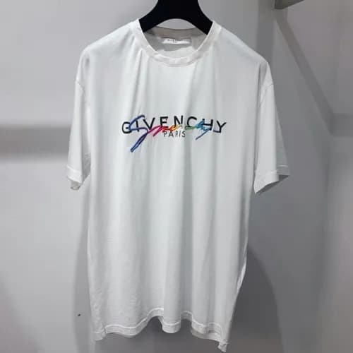 Givenchy 2019 Mm/Wm Logo Oversize Cotton Short Sle… - 1