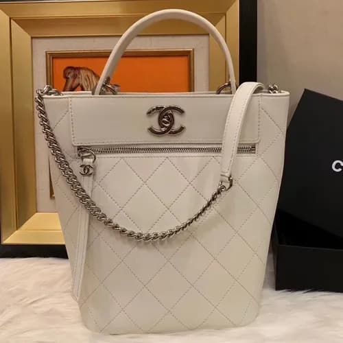 Chanel 2019 Bucket Shoulder Bag,20CM - 샤넬 2019 버킷 … - 1