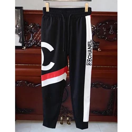 Chanel 2019 Mens Casual Logo Training Pants -샤넬 남… - 1