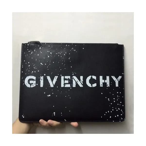Givenchy 2019 Leather Clutch Bag,30cm - 지방시 2019 레… - 1