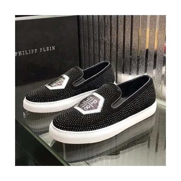 Philipp plein 2019 Mens Leather Slip On - 필립플레인 2… - 1
