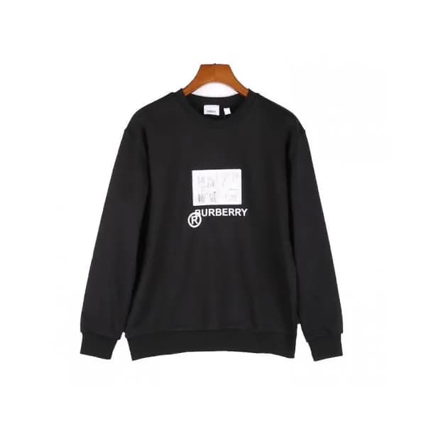 Burberry 2019 Mm Logo Cotton Man-to-man - 버버리 2019… - 1