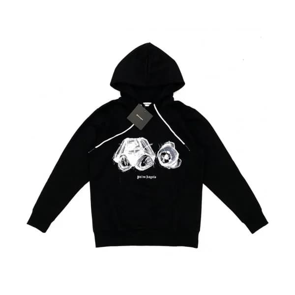 Palm Angels 2019 Mm/Wm Logo Cotton Hood Tee - 팜 엔젤… - 1