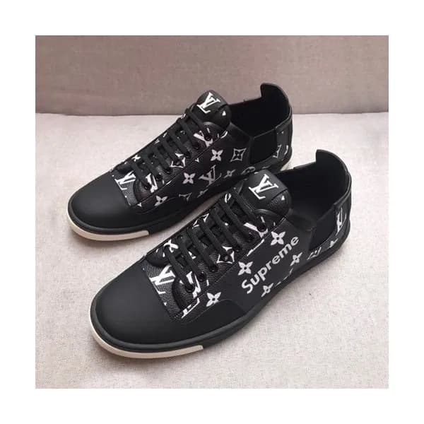 Louis vuitton 2019 Mens Leather Sneakers - 루이비통 2… - 1