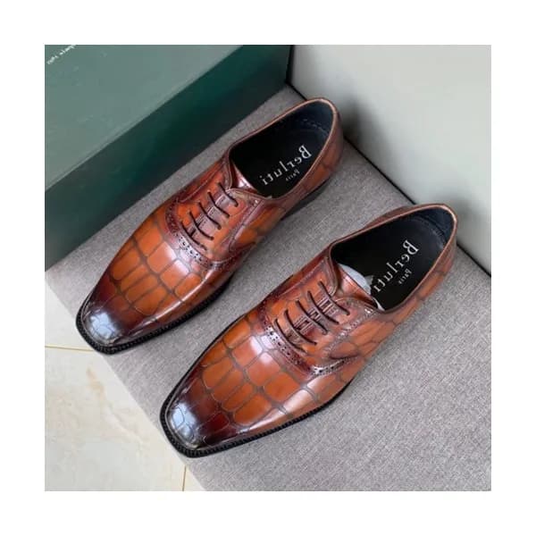 Berluti 2019 Mens Leather Oxford Shoes - 벨루티 2019… - 1