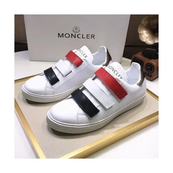 Moncler 2019 Mens Leather Sneakers - 몽클레어 2019 남성용… - 1