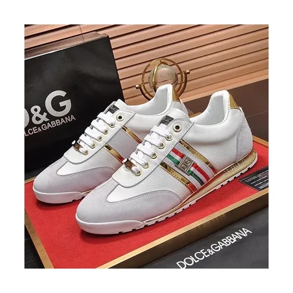 Dolce&Gabbana 2019 Mens Leather Sneakers - 돌체앤가바나… - 1
