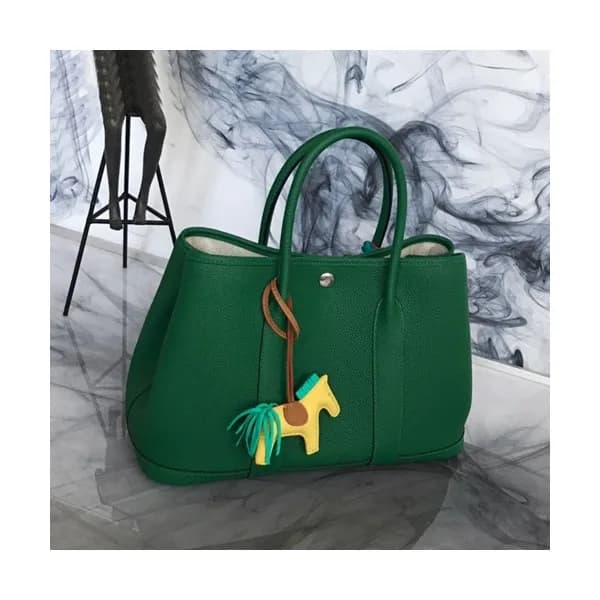 Hermes 2019 Garden Party Leather Tote Bag ,30cm - … - 1