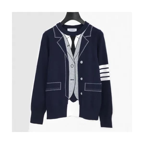 Thom Browne 2019 Mens Strap Crew-neck Sweater - 톰브… - 1