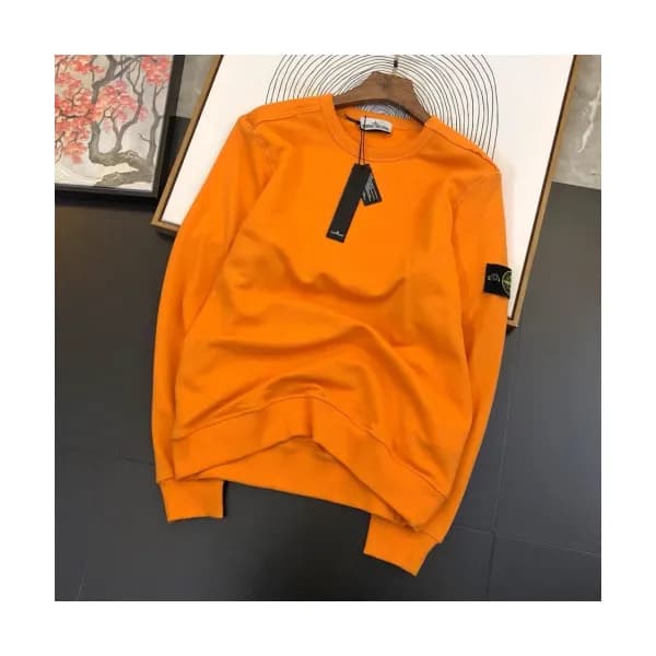 Stone Island 2019 Mens Light Reflection Logo Cotto… - 1