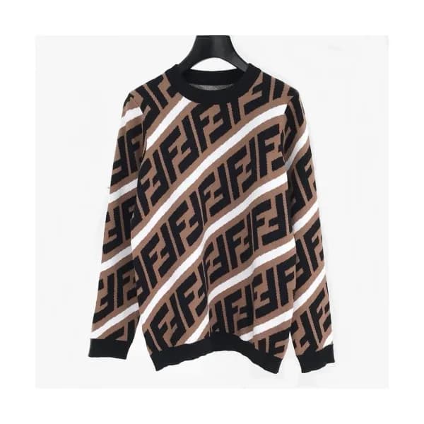 [펜디]Fendi 2020 Mens Logo Crew-neck Sweaters - 펜디 2… - 1