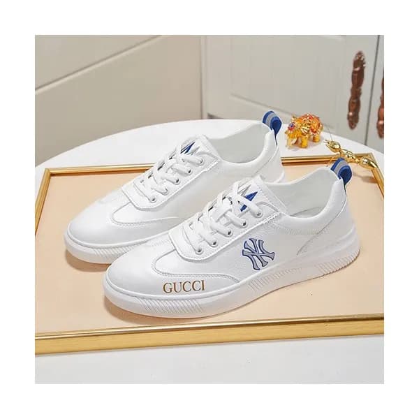 Gucci 2020 Mens Leather Sneakers - 구찌 2020 남성용 레더 … - 1