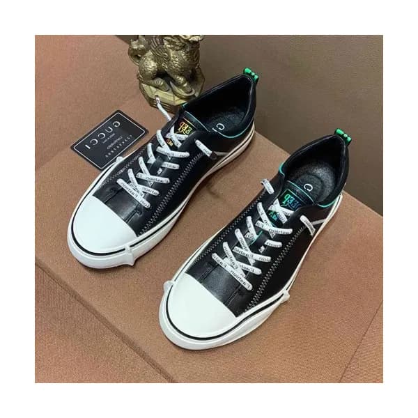 Gucci 2020 Mens Leather Sneakers - 구찌 2020 남성용 레더… - 1