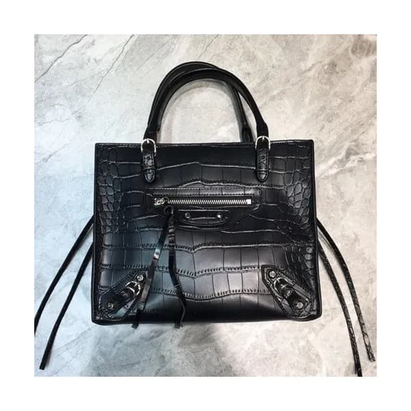 Balenciaga 2020 Leather Tote Shoulder Bag,22CM - 발… - 1